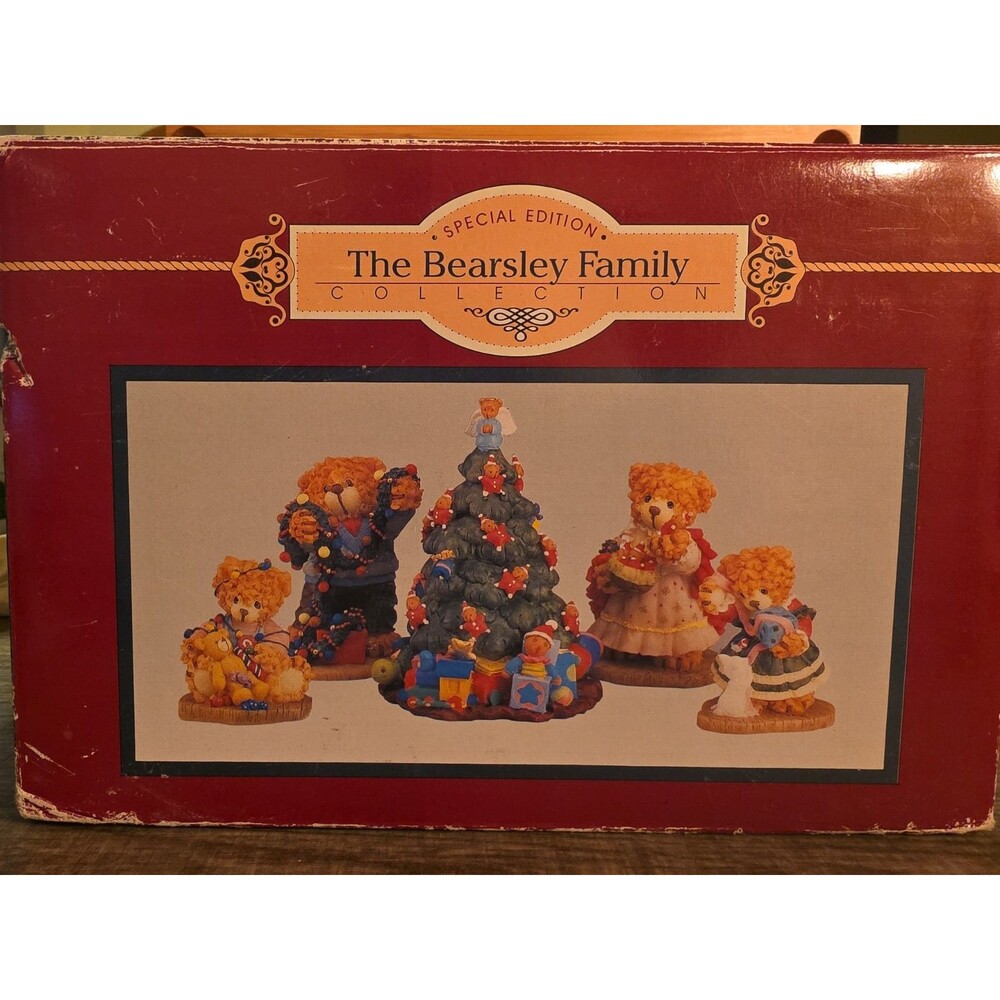 Christmas Decor- Vintage Bearsley Family Collection